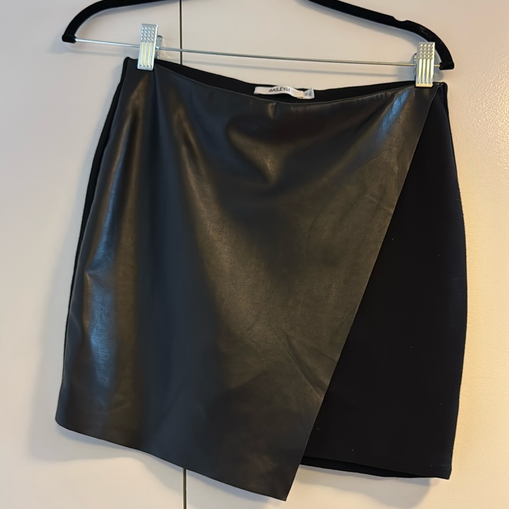Bailey 44 Vegan Leather Mini Skirt